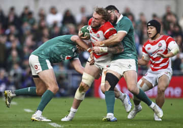 ラグビー日本、10―41で敗北　世界ランク3位のアイルランド戦