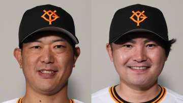 【巨人】投手陣と一緒にウエイトトレーニング　杉内コーチは真剣に追い込み手本に　内海コーチは腕プルプル必死さに和む