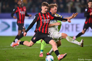 鈴木彩艶所属のパルマ・カルチョがミラン相手に価値あるドロー…2点ビハインドから追い付く