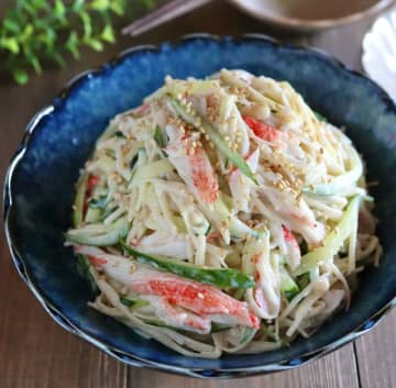 箸が止まらない！「カニカマ×マヨネーズ」のコクうま副菜