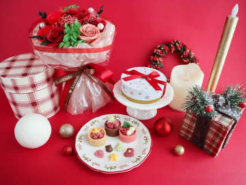 【食べるのがもったいない】お花屋さんが作る「薔薇チョコ」に超絶可愛いクリスマス限定シリーズが登場！