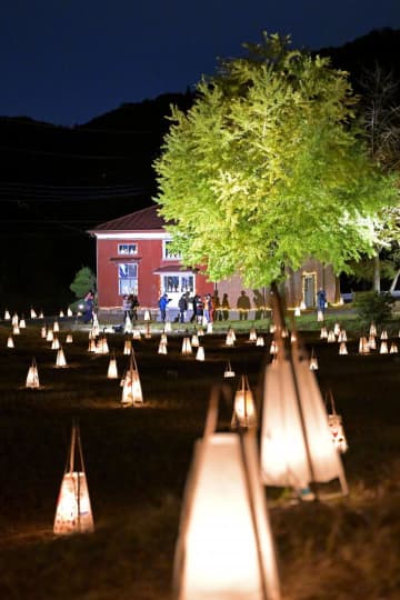 山あい彩るあんどん　茨城・常陸太田