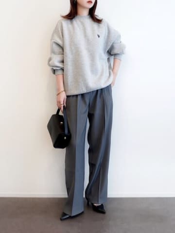 今キレイめスウェットがめちゃ使える！ラクなのにおしゃれ♡大人女子のこなれコーデ5選