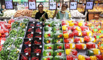 中国CPI、10月は0.2％上昇