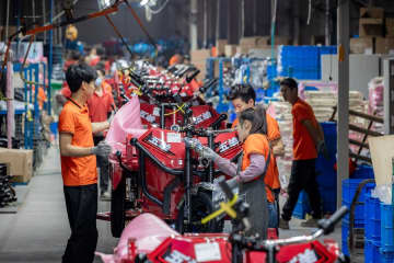中国PPI、10月は2.1％低下　下げ幅縮小