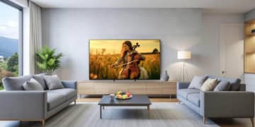 ソニーのMini LEDバックライト搭載4K液晶テレビ「BRAVIA 5」　85V型の大画面