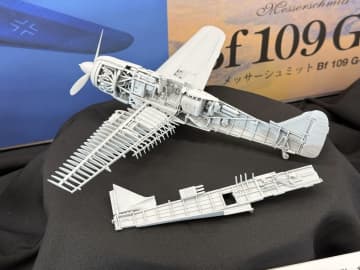 飛行機模型プラキット「SWS」より「SWS 1/32 Ki-100 五式戦」が展示！ 「SWS 1/32 マスタング P-51 B/C」の商品化決定も発表【#ホビーラウンド33】