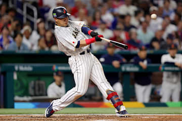 【MLB】“ピュアヒッター”岡本和真の打撃スタイルは「村上宗隆と吉田正尚の中間」と米メディア指摘　「メジャーへ対応しやすい」と高評価