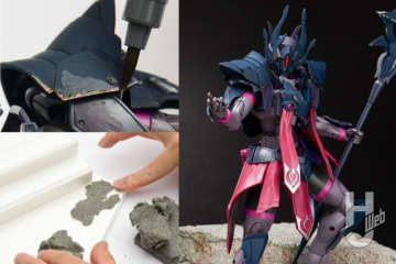 ピグメントブラッシュペンとフィモエアーで石垣の神殿に佇む「30MF ローザンビショップ」を製作！【ピグメントブラッシュペン／第3回目：キャラクターキット＆ディオラマ編】