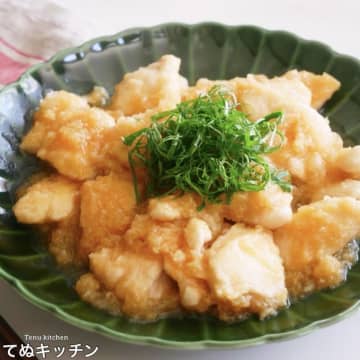 めんつゆでとっても簡単！「鶏むね肉」のかんたんレシピ