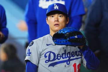 首元にキラリ…山本由伸が身につけた“3桁万円”　SNSで話題、米宝石店が明かす