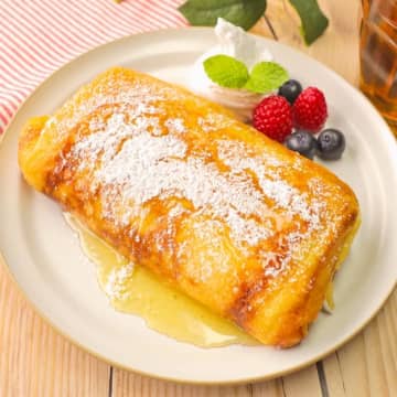 「食パンも牛乳も使わない！」「罪悪感ゼロってこういうこと」極ふわ食感が幸せ♡フレンチトースト風おやつレシピ