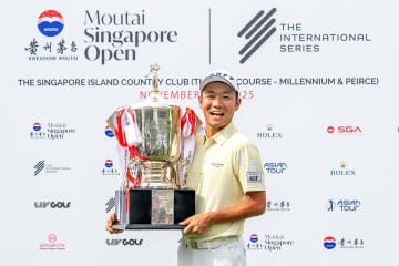 浅地洋佑がアジアンツアー2勝目 インターナショナルシリーズ制し5500万円獲得