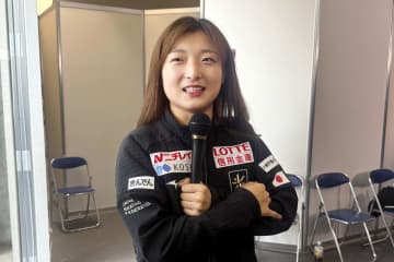 坂本花織「もう1段上目指す」　フィギュア、地元GPで優勝