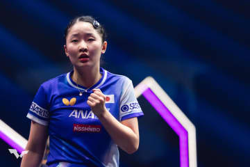 張本美和 パリ五輪4位のシン・ユビン破る！チャンピオンズ初Vへあと1つ【卓球 WTTフランクフルト】