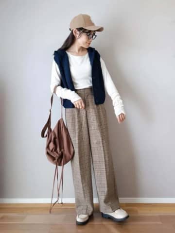 ロンTを重ね着してワンランクUP！ 今っぽい秋冬コーデ術4つ