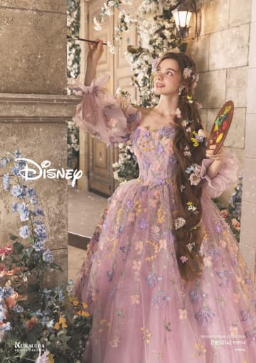 【一度は着たい♪】唯一無二の美しさ！「ラプンツェルの新作ウェディングドレス」これ絶対着たいよ～!!