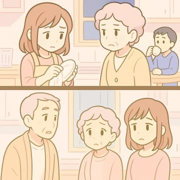 「昔の主婦はもっと我慢してたわ」嫌味を言う義母が、義父のある一言で黙り込んでしまったワケ【短編小説】