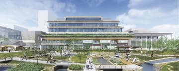 岐阜県多治見市／新庁舎基本設計案／市民が主役の施設目指す