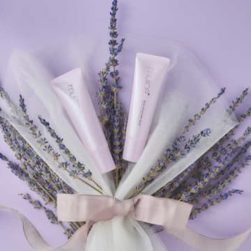 ｍuice冬限定♡トーンアップラベンダー＆ピンクベージュで叶える透明感メイク