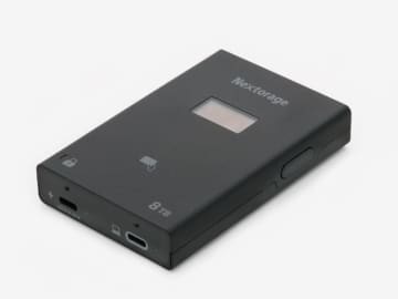 Nextorage、ハードウェア暗号化機能を持ち、ディスプレイを搭載したプロフェッショナルSSD「NX-PFS1PRO」発売