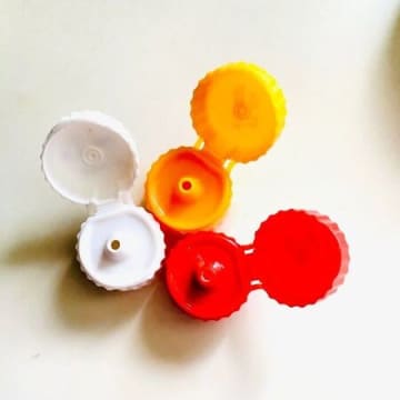 シンデレラフィット！捨てないで！マヨネーズのキャップが大活躍！