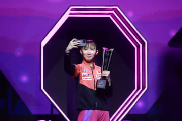 卓球、早田ひなと松島輝空が優勝　チャンピオンズ・フランクフルト