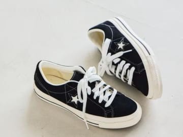 『スエード』で季節感マシマシ♡【コンバース】秋冬の一軍候補！「ONE STAR」