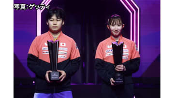 卓球世界ツアーで快挙！早田ひな・松島輝空が男女ダブル優勝…早田選手「賞金はお父さんの誕生日プレゼントに」