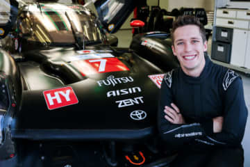 フェネストラズ＆バーニコートがトヨタGR010をテスト「今日はずっと笑顔だったと思う」