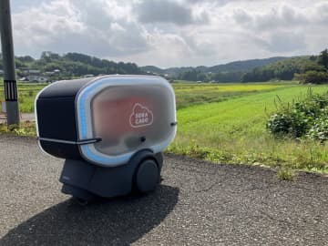 自動配送ロボットで買い物支援、トヨタ・コニック・プロが岡山で公道走行実証実験