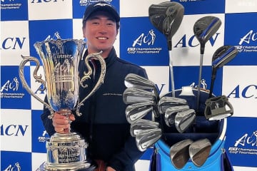 杉浦悠太の今季初Vを支えた14本　パターの“ウェイト戻し”が奏功「安全なゴルフができた」【勝者のギア】