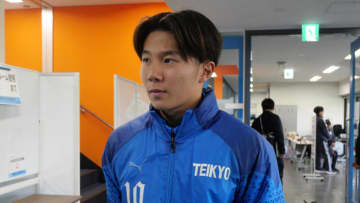 J2今治内定の帝京MF久保恵音が語る選手権の壁「周りが見えなかった」