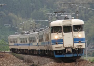 トキ鉄 413・455系「国鉄形観光急行」が“新北陸色”に！2026年3月登場