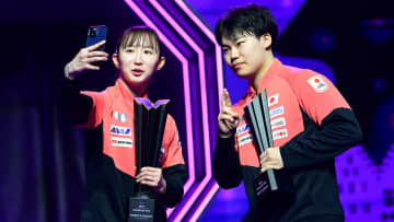 「領域展開して～って言ったらしてくれた」早田ひなのお願いに松島輝空がキメキメポーズ