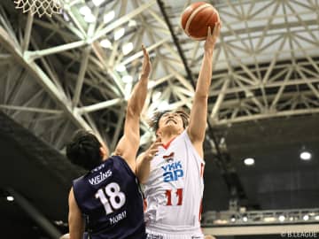 富山の宇都直輝が個人記録ダブル達成…B1通算4000得点＆トップリーグ通算2500アシスト