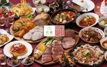 鯛の藁焼き＆ローストビーフ！浅草ビューホテル26階「武藏」が贈る絶景ブッフェ！高知フェアから豪華クリスマス・お正月メニューまで一挙公開！