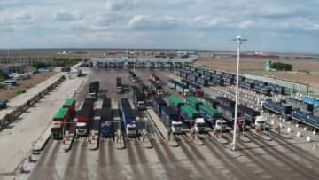 中国・内モンゴル策克口岸、貨物取扱量が2600万トン超え　過去最高を更新