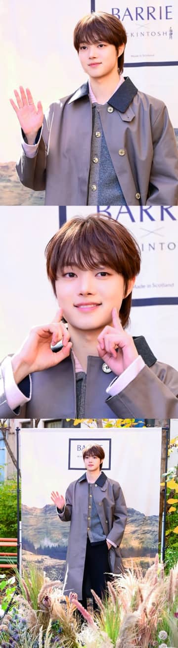 &TEAM・EJ、秋ムード漂うブラウンコーデでイベントに登場！優しい微笑みに胸キュン【PHOTO】