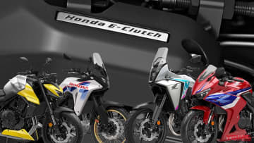 Eクラッチ普及計画発動! ホンダがEクラッチ新搭載の5車を発表、日本では400ccクラスに展開か
