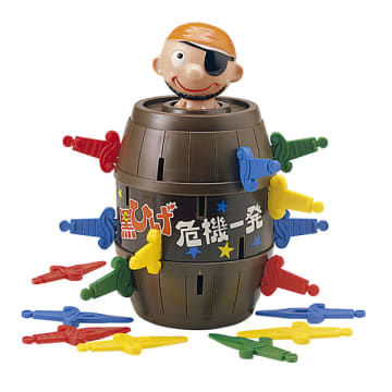 黒ひげ危機一発（タカラトミー）飛び出したら勝ち？それとも負け？ 人気キャラとのコラボ商品も