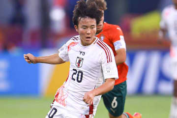 U-17日本代表の衝撃ゴラッソ「とんでもないコース」　欧州王者を撃破した決勝弾が「うますぎる」
