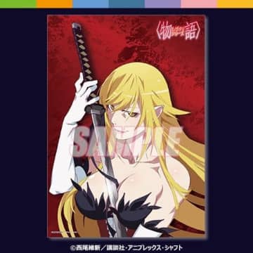 「〈物語〉シリーズ」“ニュータイプ”掲載イラストのグッズが手に入る！オンラインくじが再販に