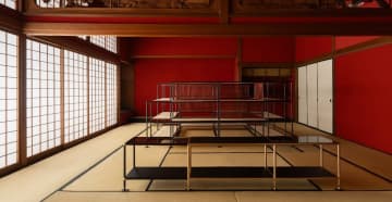 【金沢の美意識が交差】 Teseraが伝統工芸とモジュール家具を融合！「木虫籠」「久遠色」を纏った茶道具シェルフを旧中村邸で11/8より展示！