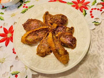 おやつにも、クリスマスにも！キラキラショコラフレンチトース