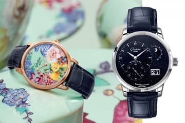 文字盤に個性アリ【グラスヒュッテ・オリジナル】アベンチュリンまたはマイセン磁器のニューモデルが登場