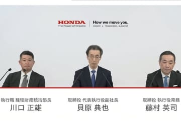 HONDA、四輪自動車事業は赤字　通期見通し営業利益は前年同期比54.7%減、1500億円下方修正5500億円