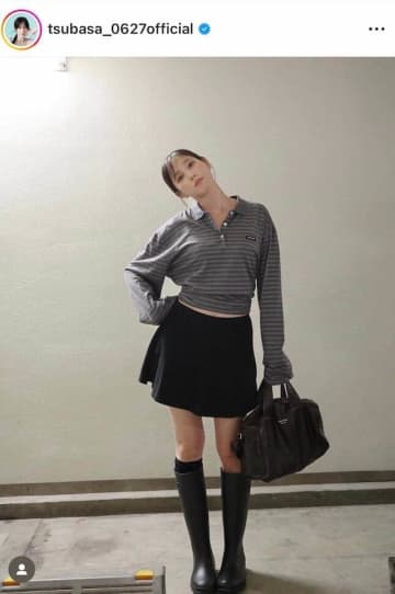 本田翼、超ミニスカあわせた「今日のコーデ」が無敵のかわいさ　「ばっさー可愛い」「脚細くて長っ」