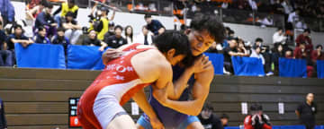 ＜レスリング＞吉田アリヤ（日大）が大会史上35人目の1年生王者へ…2025年全日本大学選手権