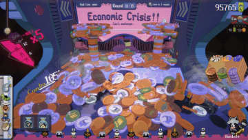 はちゃめちゃコイン落としローグライク『RACCOIN: Coin Pusher Roguelike』デモ版配信！特殊効果を組み合わせて一攫千金